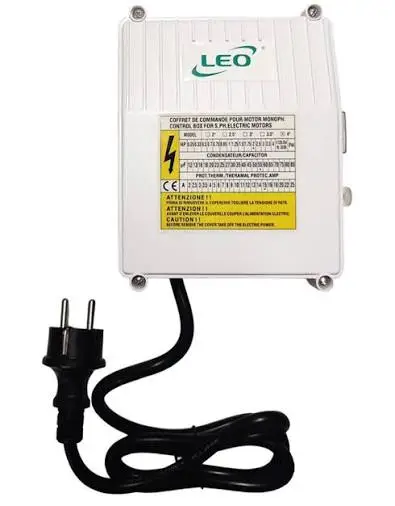 submersible pump control box starter panel